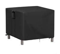 Protective Waterproof Outdoor Square Table Cover 22 Inch with Windproof Fasteners and Heavy Duty Fabric for Patio Tables