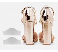 ProtectMyHeels Heel Protector Block Heel Pack of 1 Transparent Self-Adhesive Protective Film for Your Wide Heels