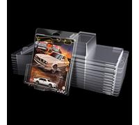 Protector case for Hot Wheels Premium-Clamshell Plastic Display Cases for 1:64 Scale Models, Crystal Clear UV-Resistant, Dust-Proof & Scratch-Resistant Plastic Storage Case with Secure Seal (20-Pack)