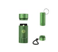 Protector Case for Yubikey 5/5C NFC & Security Key NFC Series, Aluminum Alloy Waterproof and Shockproof Cryptocurrency Wallet Security Case-Green