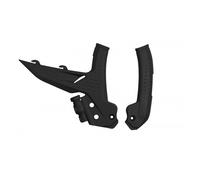 UFO Frame Guards For KTM SX 125 2023-2027 - Black