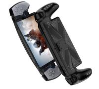 Protector Cover Case with Stand TPU Gaming Console Controller Sleeve Skin Shockproof Game Console Protective Cover Anti-Scratch for PS5 Portal (Black)