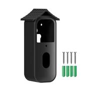 Protector Cover for 2Nd Gen Video Doorbell 2025 Scratchproof Shell with Rainproof Roof Design Weatherproof Housing Case Sleeve Case Sleeve Double Installation Methods