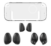 Protector Covers Clear Skin Sleeve for NS2 Gamepad Housing Protective Case with Handle Grip Game Console Shell Scratch PC Protective Cover