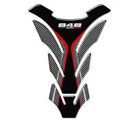 Protector Decal Motorcycle Fuel Tank Stickers for Ducati 848 for EVO Fish Bone Sticker Protection Decal Traction Pad Resists Motorbike Fuel Gas Tank Stickers(Color1)