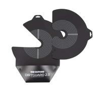 Dirt Guard 2.0 OX343 | Protects Motorcycle Disc Brakes and Wheels when Cleaning Motorbike/Bicycle Chain, Black