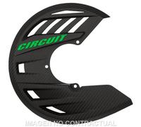 Protector Disk Circuit Carbon-Verde for Moto Spare Parts Accessories Pieces