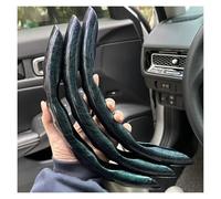 Protector For Peugeot 2 3 5 30 205 206 207 208 307 308 407 508 2008 3008 5008 38cm Car Steering Wheel Cover Auto Interior Accessories Car Steering Wheel Cover(C Green)