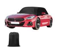 Protector Half Cover for BMW Z4 2003-2008, 420D Car Cover Waterproof Replacement, Soft Top Roof Protector Half Garage with Strap, Car Tarpaulin Windproof Waterproof Dustproof UV Resistant