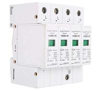 Protector, House Protective Low-Voltage Arrester Device 4P 40KA Protector for Din Rail 220V