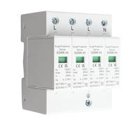 Protector, House Protective Low-Voltage Arrester Device 4P 40KA Protector for Din Rail 220V