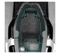 Protector Lining Tail Box Liner Scooter Felt Rear Trunk Cargo Liner Protector Motorcycle Seat Bucket Pad Bag Case Luggage Box Inner Tail Accessories(Bottom)