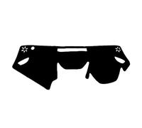 Protector Mat Dashmat Dash Board Mat Sunshade Sunshades Universal For Subaru XV For Impreza 2017 2018 2019(Black,RHD)