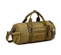 Protector Plus Tactical Duffle MOLLE Handbag Gear Military Travel Carry On Shoulder Bag Small Valise - -