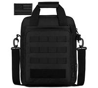 Protector Plus Tactical Messenger Bag Men Military MOLLE Tote Sling Shoulder Pack (Patch Included)