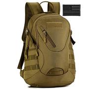 Protector Plus Tactical Motorcycle Backpack Small Military Daypack (Patch Included)