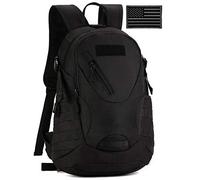 Protector Plus Tactical Motorcycle Backpack Small Military Daypack (Patch Included)