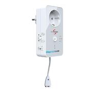 Protector WA-5.1 Water Detector, Double Safety: Alarmed, Switches Connected Device Optionally On or Off, Pump Control, Washing Machine Water Alarm Aqua Stop