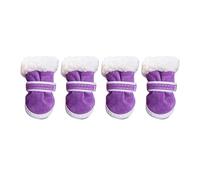 Protector Winter Boots For Small Cats Cozy Slip Shoes With Hook & Loop Closure Warm Booties For Tiny On Cold Pavement Walking Outdoor 72479