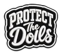 Protects The Dolls Embroidered Patch - 3 Inch Equality Human Right Patch - LGBTQ Embroidered for Jackets Backpacks Clothes