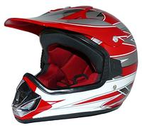Protectwear Kids Cross Helmet MaX Racing red gloss V310-RT Size 2XS (Youth M) 51/52 cm
