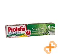 Protefix Extra Strong Denture Adhesive Cream Aloe Vera 47g 3, 5 Pack