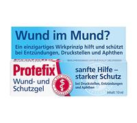 Protefix Wound & Protection Gel - Gentle Aid for Pressure Points of Dentures or Braces - 10ml Gel
