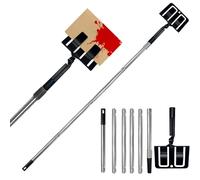 Protège-angles Peinture Ajustable - Écran De Pulvérisation 16×15 Cm Avec 6 Tiges De 30 Cm - Outil Extensible Multifonction Pour Placo, Ceilings, Portes, Rénovation Maison Intérieure et Extérieur