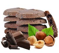 Protein Biscuits Line@diet | 14x5 Biscuits Cocoa and Hazelnuts Taste | 28% Protein | Fit Snack