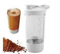 Protein Blender - Electric High Speed, Clear Safety Cup, Automatic Rechargeable Mixer, Portable Drinking Bottle, Meal Replacement Shaker, Powerful Mixing Device For Gym Fitness Workout Nutrition Smoot