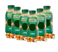 Protein Caramel Hazelnut Coffee Drink 330ml - Rich Caramel & Hazelnut Flavoured Drink (6 x Bottles)