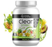 Protein Dynamix Clear Protein Powder • 20g Protein Per Serving • Juicy + Refreshing Tropical Flavour • Zero Fat • Low Sugar • Contains Essential Amino Acids + Collagen Peptides