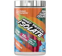 Protein Dynamix - Clear Whey Protein Isolate - Tropical Flavour - Low Sugar • Less Than 90 Calories per Serving • 400g