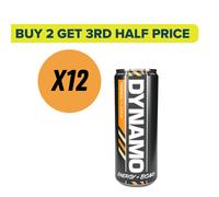 Protein Dynamix Dynamo Tropical Energy Drink 330ml - Case of 12 [Best Before: 31/12/2025]
