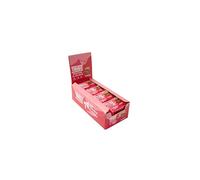 Protein Flapjacks - Choc Peanut - Great-Tasting Natural Plant Energy - Vegan, Dairy Free & Gluten Free (12 x 50g Bars) (Raspberry)