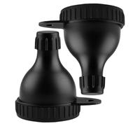 Protein Funnel - Spill Resistant Holder, Nutrition Powder Container, Travel Mixing Funnel, Refillable Bottle Adapter | Supplement Leakproof Protein For Fitness Kitchen Office Travel Adults Running