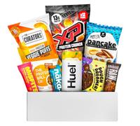 Protein Hamper High-Protein Snacks Gift Box - Premium Gym Gifts for Men & Women - Ideal Hampers for Men, Gym Hamper for Fitness Enthusiasts - Men's & Women's Snack Selection Gift