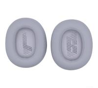 Protein Leather Ear Cushions for JBL Live 770NC - Comfortable Over-Ear Headset Pads - Easy for snap-on Design - 2 Pack Assorted Colors(Gray)