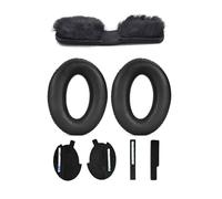 Protein Leather Ear Pad Headband for Aviation A10 a 20 Headphones Earpads, Headsets Ear Cushions Repair Parts Replacement Earpads
