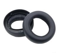 Protein Leather Ear Pads for Sony Pulse 3D Headset, Soft Gaming Replacement Cushions with Secure Buckle, Lightweight Foam Covers for PS5 Controller Accessories, Grey(A)