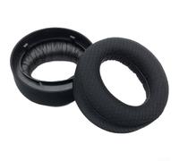 Protein Leather Ear Pads for Sony Pulse 3D Headset, Soft Gaming Replacement Cushions with Secure Buckle, Lightweight Foam Covers for PS5 Controller Accessories, Grey(C)