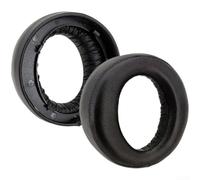 Protein Leather Ear Pads for Sony Pulse 3D Headset, Soft Gaming Replacement Cushions with Secure Buckle, Lightweight Foam Covers for PS5 Controller Accessories, Grey(F)