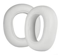 Protein Leather Earpads for Logitech G735 Wireless Headphones Replacement Foam Cushions White 10.5x9cm(A)