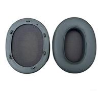 Protein Leather Headphone Covers for Sony WH-ULT900N Gray(F) | High-density memory foam, extra thick padding, blocks ambient noise, breathable mesh vent, long-term comfort