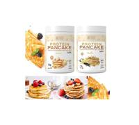 Protein Pancake Prepared Mixture 1kg - 2 x Mixed Banana & Vanilla Mixture - Rich in Protein & Fibre