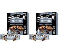 Protein Peanuts Dark Chocolate Fruit & Nut Cereal Bars 3x40g (2 Pack) | IDEAONIC