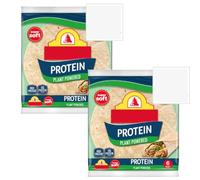 Protein Plant Powered (61gX6) Wraps,10 Grams of Protein Per Wrap, Pack of 2, Super Soft, Suitable for Vegans