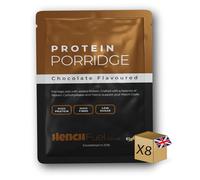 Protein Porridge by Hench Fuel, High Protein, Low Sugar Breakfast, Chocolate, Overnight Oats, Instant Breakfast, Fibre Rich, Real Cocoa, Porridge Pots, Protein Porridge Pots, Meal Replacement