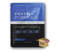 Protein Porridge by Hench Fuel, High Protein, Low Sugar Breakfast, Coconut, Overnight Oats, Instant Breakfast, Fibre Rich, Real Fruit, Porridge Pots, Protein Porridge Pots, Meal Replacement