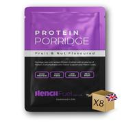 Protein Porridge by Hench Fuel, High Protein, Low Sugar Breakfast, Fruit and Nut, Overnight Oats, Instant Breakfast, Fibre Rich, Real Fruit, Porridge Pots, Protein Porridge Pots, Meal Replacement